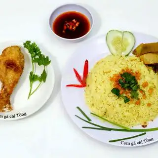 Cơm đùi gà - 41.000 ₫ tại Cơm Gà Xối Mỡ Chị Tống - Bùi Đình Túy