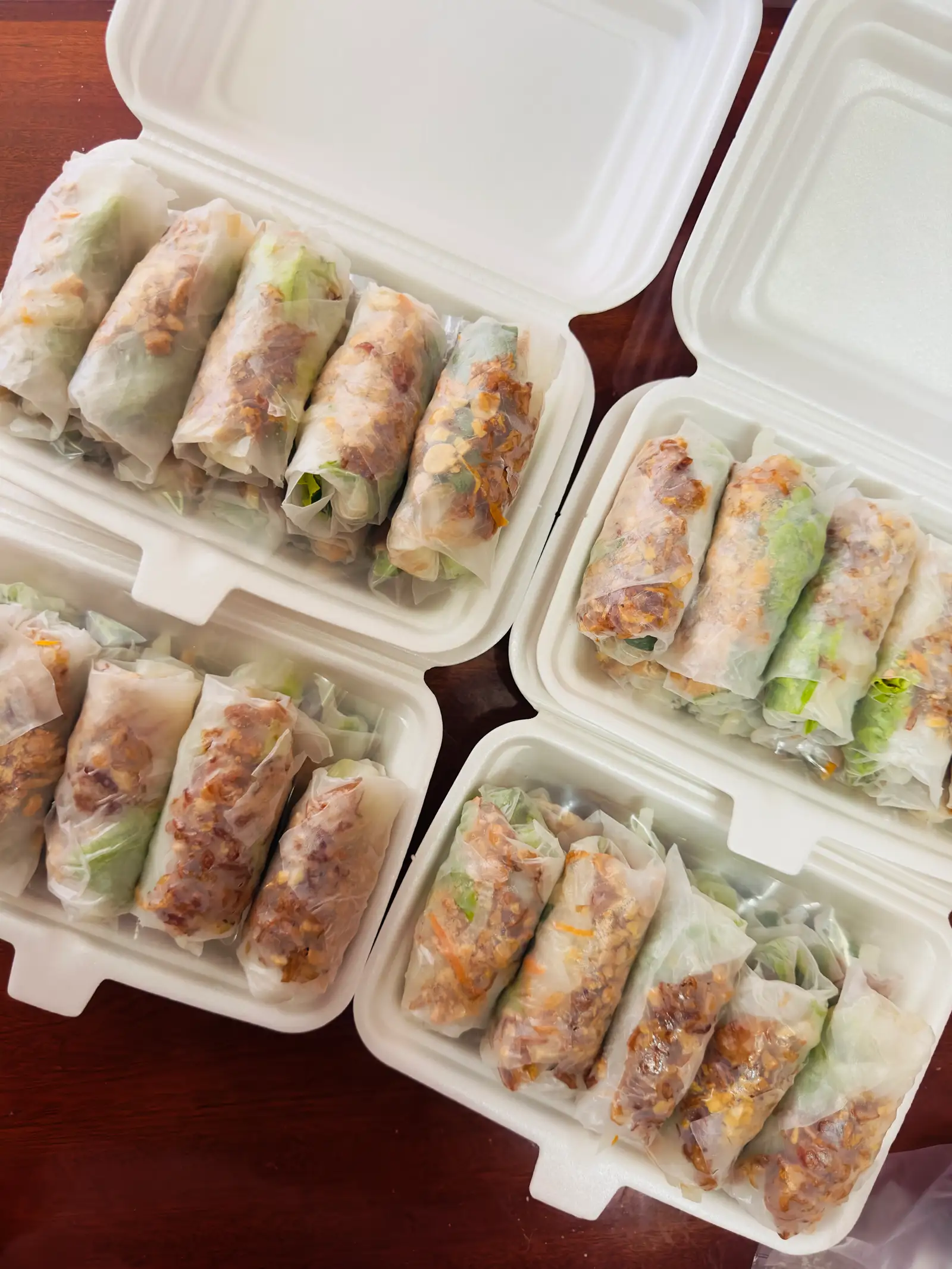 Bò bía chay - 12.000 ₫ tại Rí Rí - Gỏi Cuốn & Bò Bía - Nguyễn Thị Minh Khai