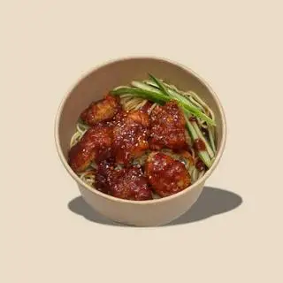 Hình ảnh Mì Ý sốt gà cay