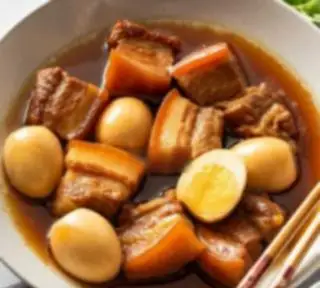 Thịt kho trứng - 40.000 ₫ tại Cô Lùn - Bún Thịt Nướng & Cơm Tấm - Lê Văn Sỹ