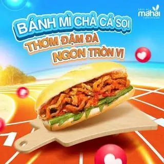 Hình ảnh Bánh mì chả cá