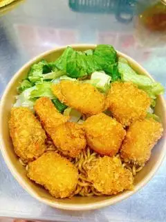 Hình ảnh Mì trộn gà viên