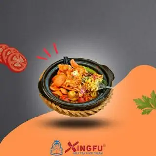 Hình ảnh Mỳ cay xúc xích