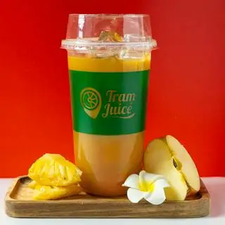 B02. Nước ép Táo - Thơm - 42.000 ₫ tại Trạm Juice - Nước Ép & Sinh Tố - Huỳnh Văn Bánh