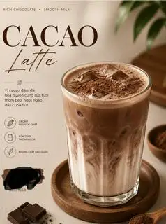 cacao latte - 40.000 ₫ tại Sinh Tố Nước Ép Tiên Tiên - Đường 12
