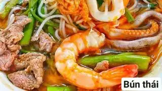BÚN THÁI - BÒ TÁI - 69.000 ₫ tại Nhóc - Bánh Canh Đuôi Heo - Hồ Thị Kỷ