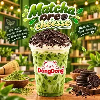 Hình ảnh Matcha oreo kem cheese