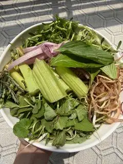 Rau - 10.000 ₫ tại Bún Mắm Miền Tây Sáu Nga - Phan Văn Hân