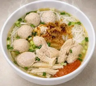 BÚN MỌC GÀ XÉ - 45.000 ₫ tại Bún Mọc Sườn Cô Nga - Lương Hữu Khánh