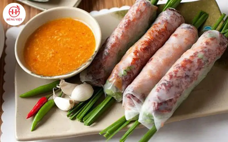 gỏi cuốn nem nướng...2 cuốn  - 29.000 ₫ tại 148 - Bún Mắm Nêm & Gỏi Cuốn - Trần Đình Xu