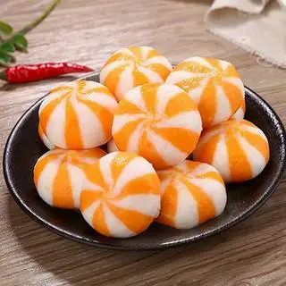 Bánh bao trứng cá - 13.000 ₫ tại A Bíu - Milo Dầm, Trà Trái Cây & Cá Viên Chiên - Hương Lộ 3