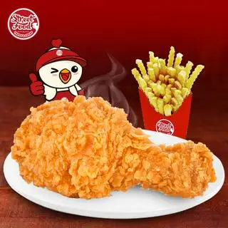 2. Combo Gà Rán 1 - 44.000 ₫ tại Gà Rán Street Food - Pizza Burger - Tôn Thất Thuyết