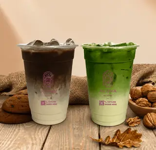 Hình ảnh ALOHA Duo Latte [Matcha + Choco]