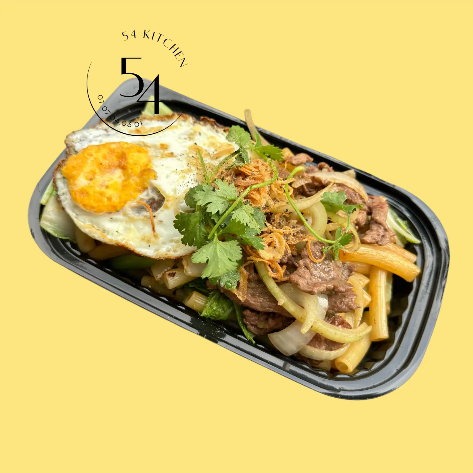 Nui xào bò trứng - 58.000 ₫ tại Quán Nhà 54 - Mì Nui Xào, Mì Trộn Indomie & Cơm Chiên - Nguyễn Ngọc Phương
