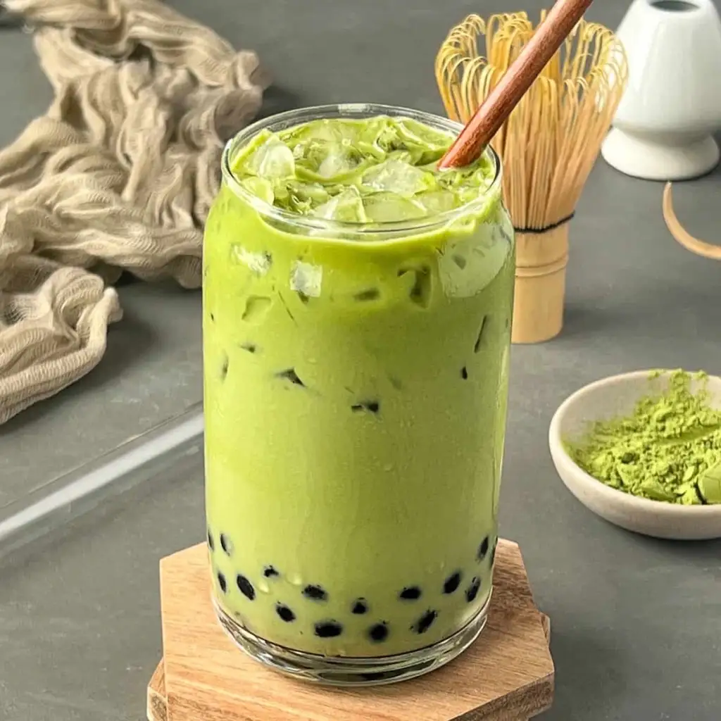 Hình ảnh Trà Sữa Matcha Trân Châu lớn