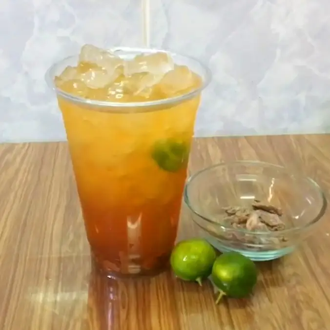Trà Tắc thơm ngon - 22.000 ₫ tại Quán Cô Út - Bún Riêu & Bún Thịt Nướng - Trương Đăng Quế