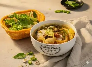 Bún bò huế   - 52.000 ₫ tại Quán Chay Phước Duyên - Bún Bò Huế Chay - Thành Thái