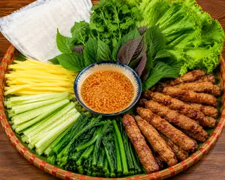 Hình ảnh Cuốn nem nướng