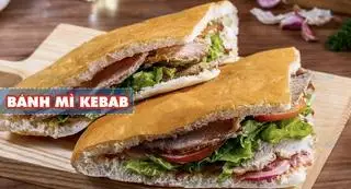 keBaB Thổ Nhĩ Kỳ - 28.000 ₫ tại Bánh Mì Heo Quay A Phủ - Hoàng Văn Thụ