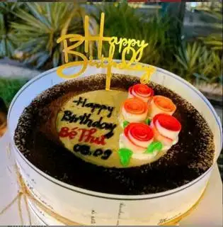 Hình ảnh Bánh Kem Tiramisu hoa 20cm