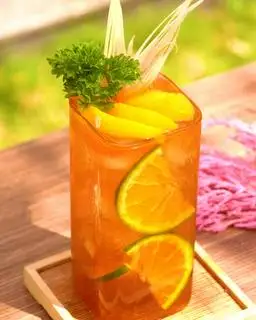 Hình ảnh Trà Đào Cam Sả