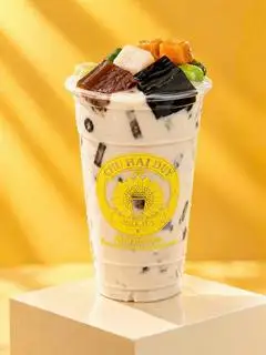 Hình ảnh Trà Sữa Gạo Rang Full Topping