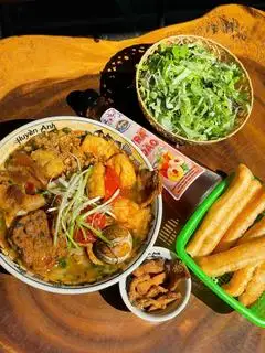 Hình ảnh Combo bún đặc biệt - trà đào