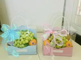 HỘP QUÀ BÌ THƯ SIÊU XINH - NHO XANH ÚC - 525.000 ₫ tại Trái Cây Nhập Khẩu Nguyên Fruit - Chung Cư Miếu Nổi