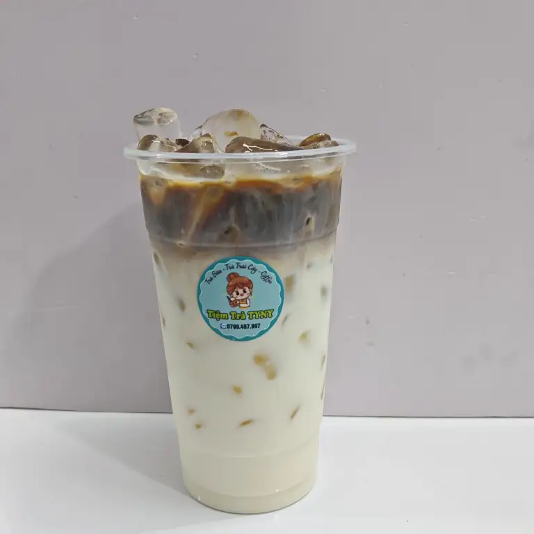 Sữa tươi cà phê - 35.000 ₫ tại Tiệm Trà Tyny - Matcha Latte - Dương Bá Trạc