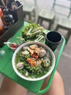 Hình ảnh Bún mọc trộn