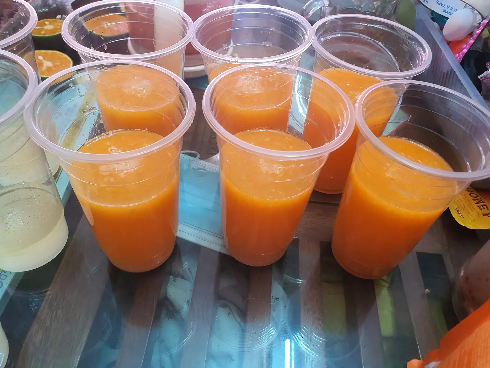 cam vắt nguyên tép (ly lớn) - 27.000 ₫ tại Sương Sáo Cà Phê Sữa Tươi 49 - Đường 3/2