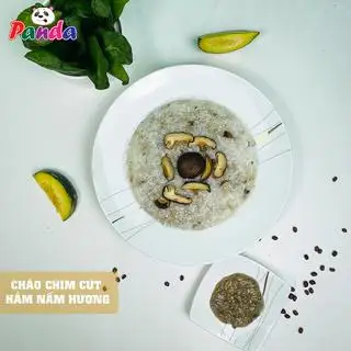 Hình ảnh Cháo chim cút hầm nấm hương nhỏ