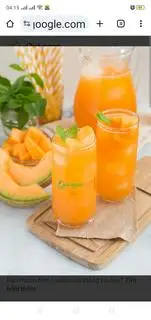 Hình ảnh nươc ép dưa vàng 