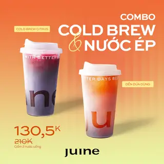 Hình ảnh Combo cold brew - nước ép