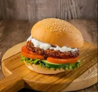 Hình ảnh hamburger nhân bò