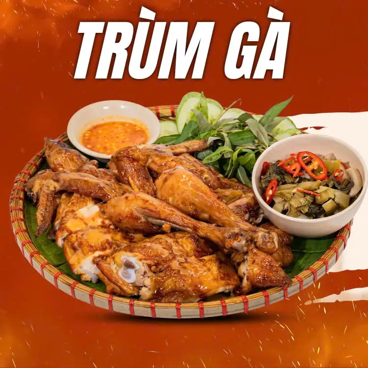 Hình ảnh Gà nướng sốt phô mai ( nữa con)