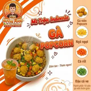 Hình ảnh Mì Trộn Indomie Gà Viên Chiên
