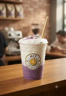 Hình ảnh Khoai môn latte kem muối