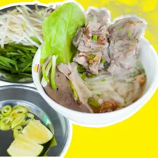 Hủ Tiếu Sườn - 55.000 ₫ tại Hủ Tiếu Hương Quê 1 - Hủ Tiếu & Mì - Chung Cư Tôn Thất Thuyết