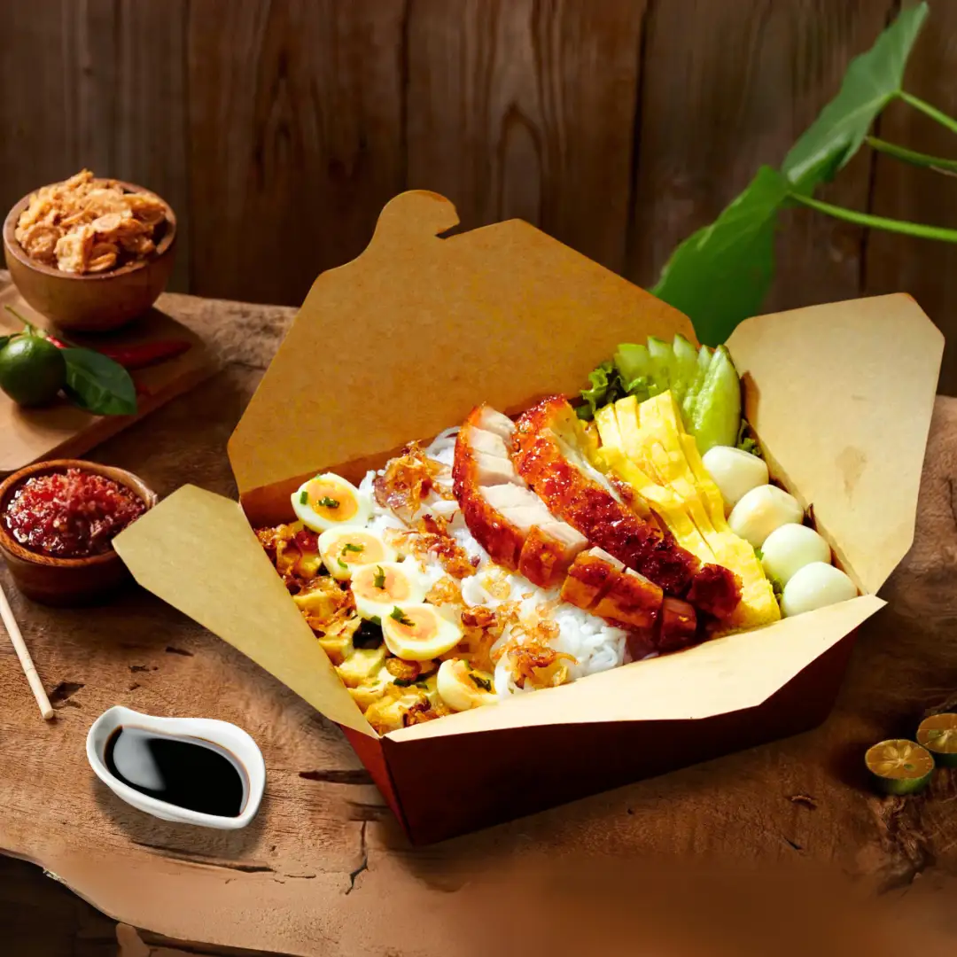 Bún Trắng + Topping  - 89.000 ₫ tại Mr Nhoi - Heo Quay Tây Bắc - Ngô Thị Thu Minh
