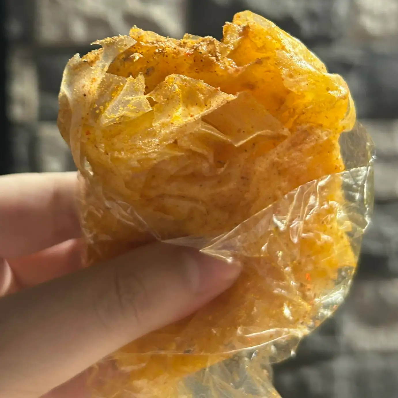Bánh tráng dầu muối bột - 8.000 ₫ tại Trùm Ăn Vặt - Bánh Dầu Muối Bột - An Điềm