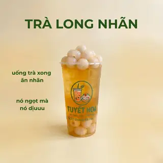 Trà nhãn - 43.000 ₫ tại Trà trái cây tươi & Tré trộn TUYẾT HOA - Dương Bá Trạc
