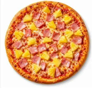 Hình ảnh Pizza Hawaii mặn ngọt nhiệt đới