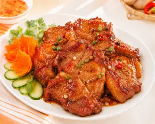 Hình ảnh Cơm __Sườn Ram Xả Ớt 