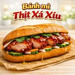 Bánh mì thịt Xá Xíu - 48.000 ₫ tại Bánh Mì, Bánh  Hỏi & Xôi Heo Quay - Phú Quý - Nguyễn Thị Nhỏ