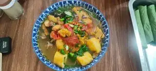 Hình ảnh bún riêu tốp mỡ