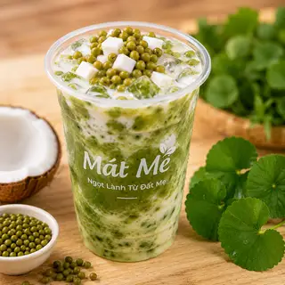 Hình ảnh Rau má đậu xanh cốt dừa