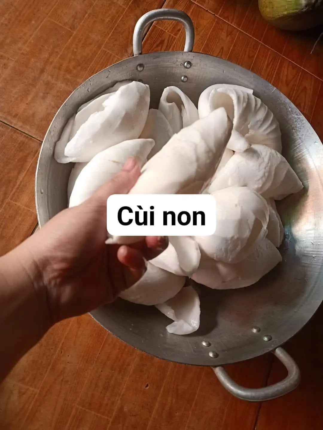 Hình ảnh cùi dừa non 1kg 