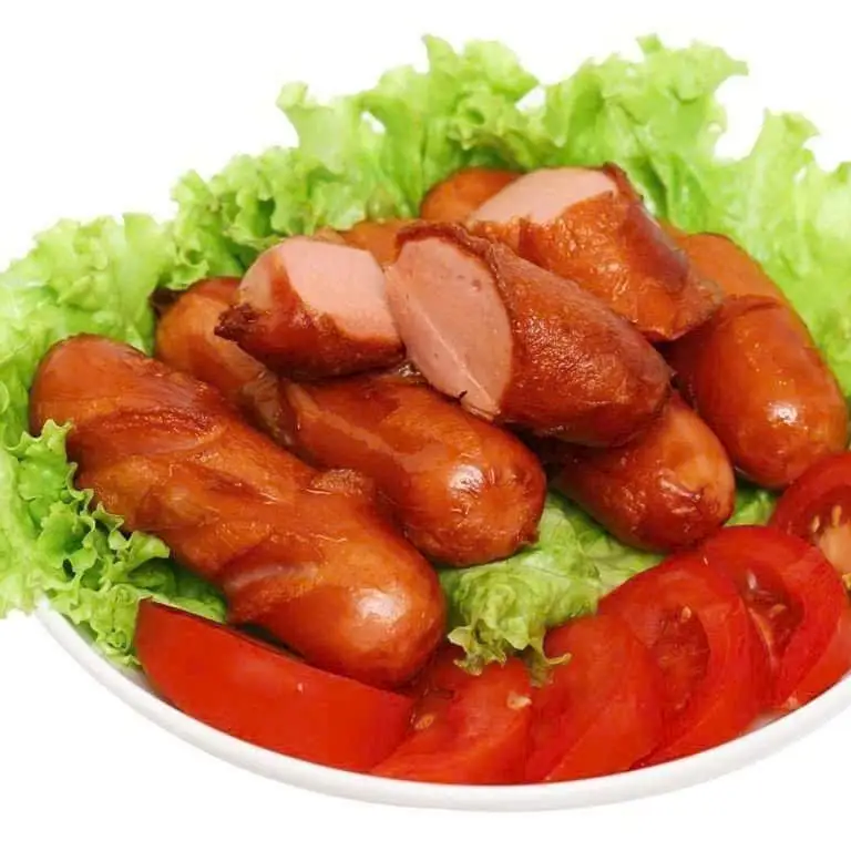 xúc xích đức chiên - 21.000 ₫ tại Bánh Gà 162 - Tân Hòa Đông