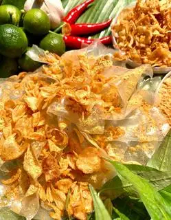 BÁNH SƯƠNG SATE HÀNH PHI SIÊU ĐỈNH (Dùng Chay Được) - 20.000 ₫ tại Tuyền Minh - Bánh Tráng Phơi Sương & Ăn Vặt Sạch - Dương Bá Trạc